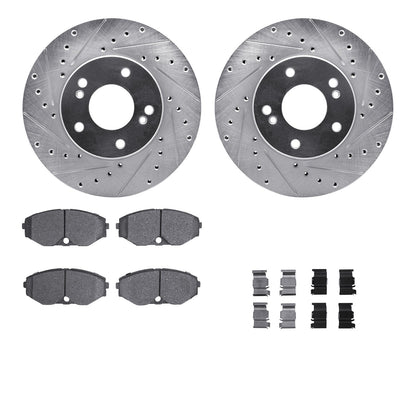 Dynamic Friction Company Disc Brake Kit 7512-68023
