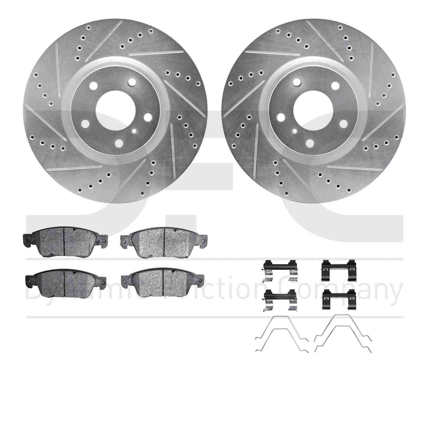 Dynamic Friction Company Disc Brake Kit 7512-68059