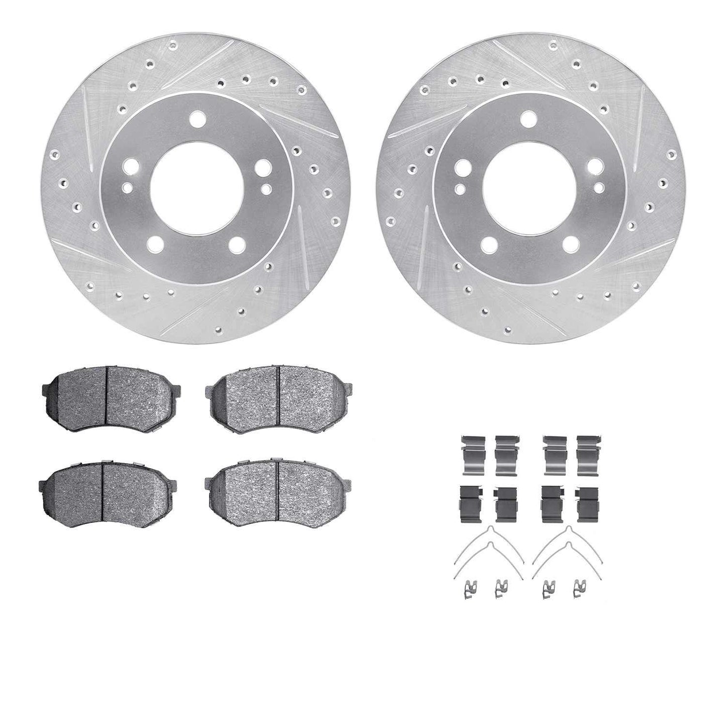 Dynamic Friction Company Disc Brake Kit 7512-72008