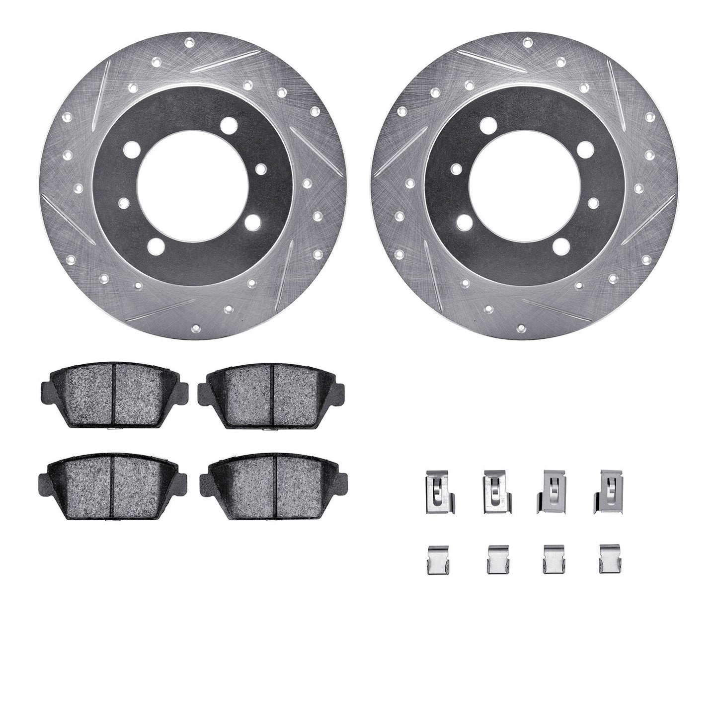 Dynamic Friction Company Disc Brake Kit 7512-72017