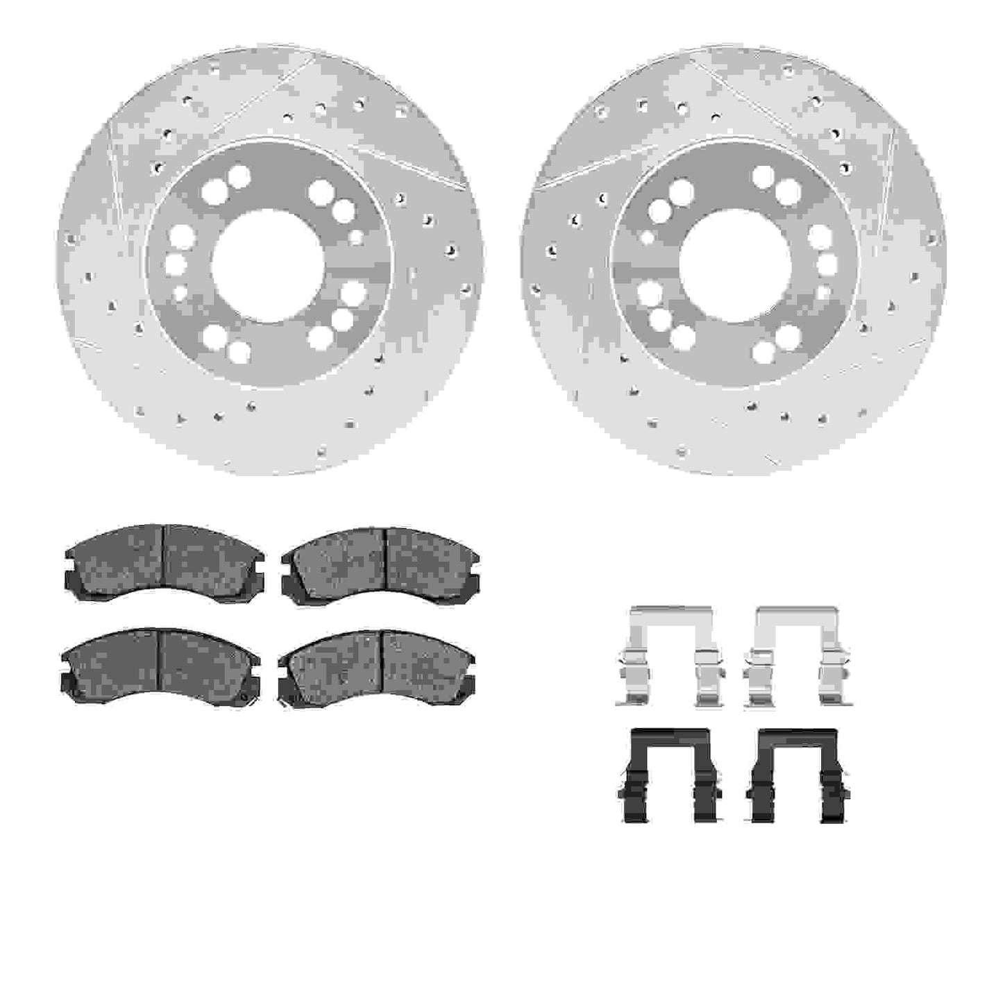 Dynamic Friction Company Disc Brake Kit 7512-72022