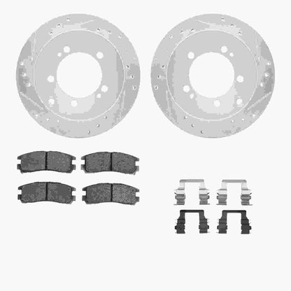 Dynamic Friction Company Disc Brake Kit 7512-72024