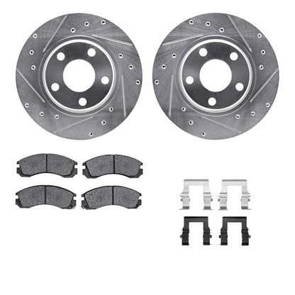 Dynamic Friction Company Disc Brake Kit 7512-72028