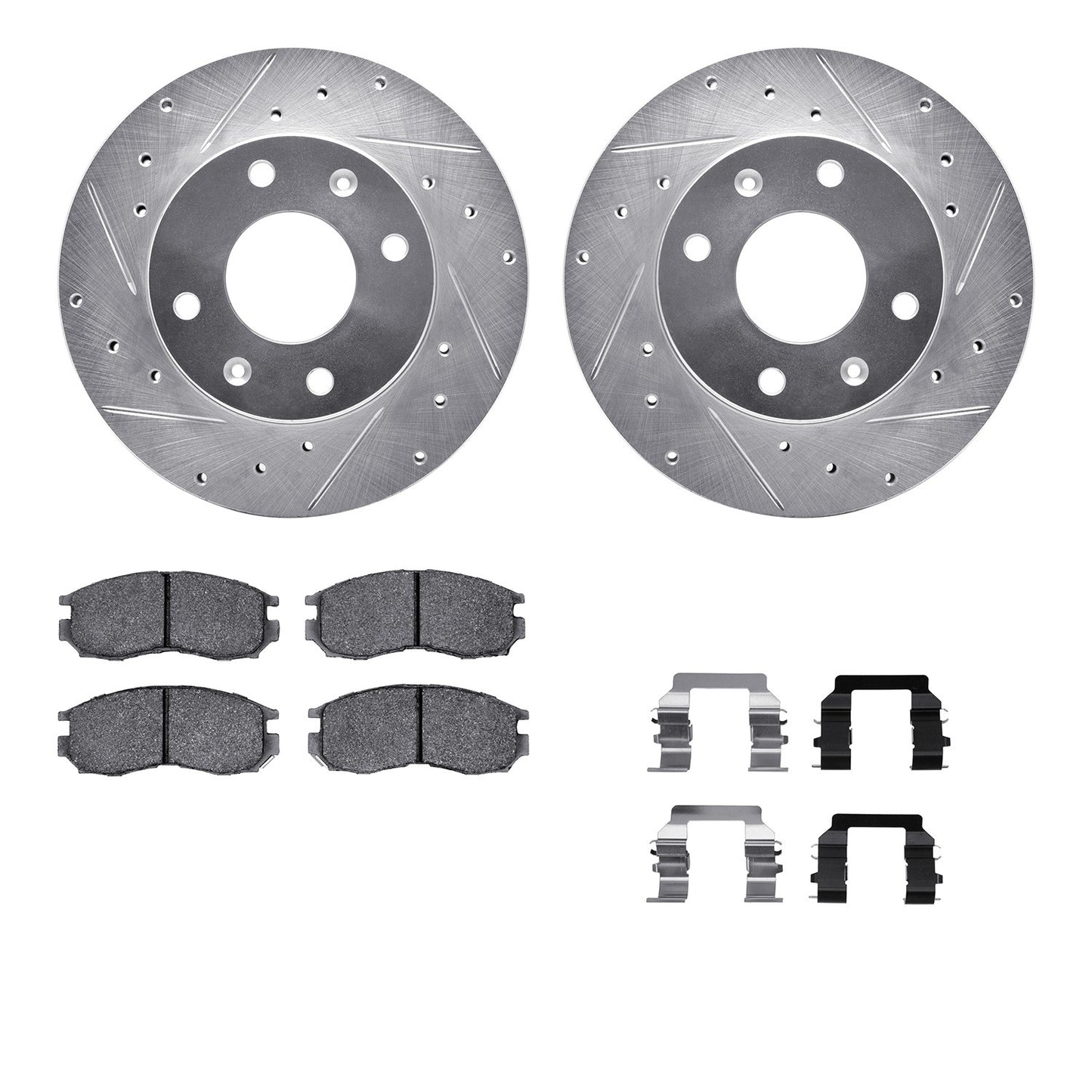 Dynamic Friction Company Disc Brake Kit 7512-72034