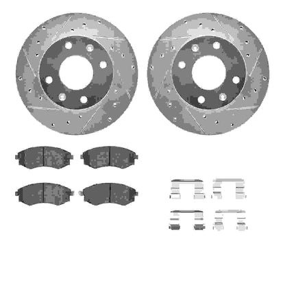 Dynamic Friction Company Disc Brake Kit 7512-72037