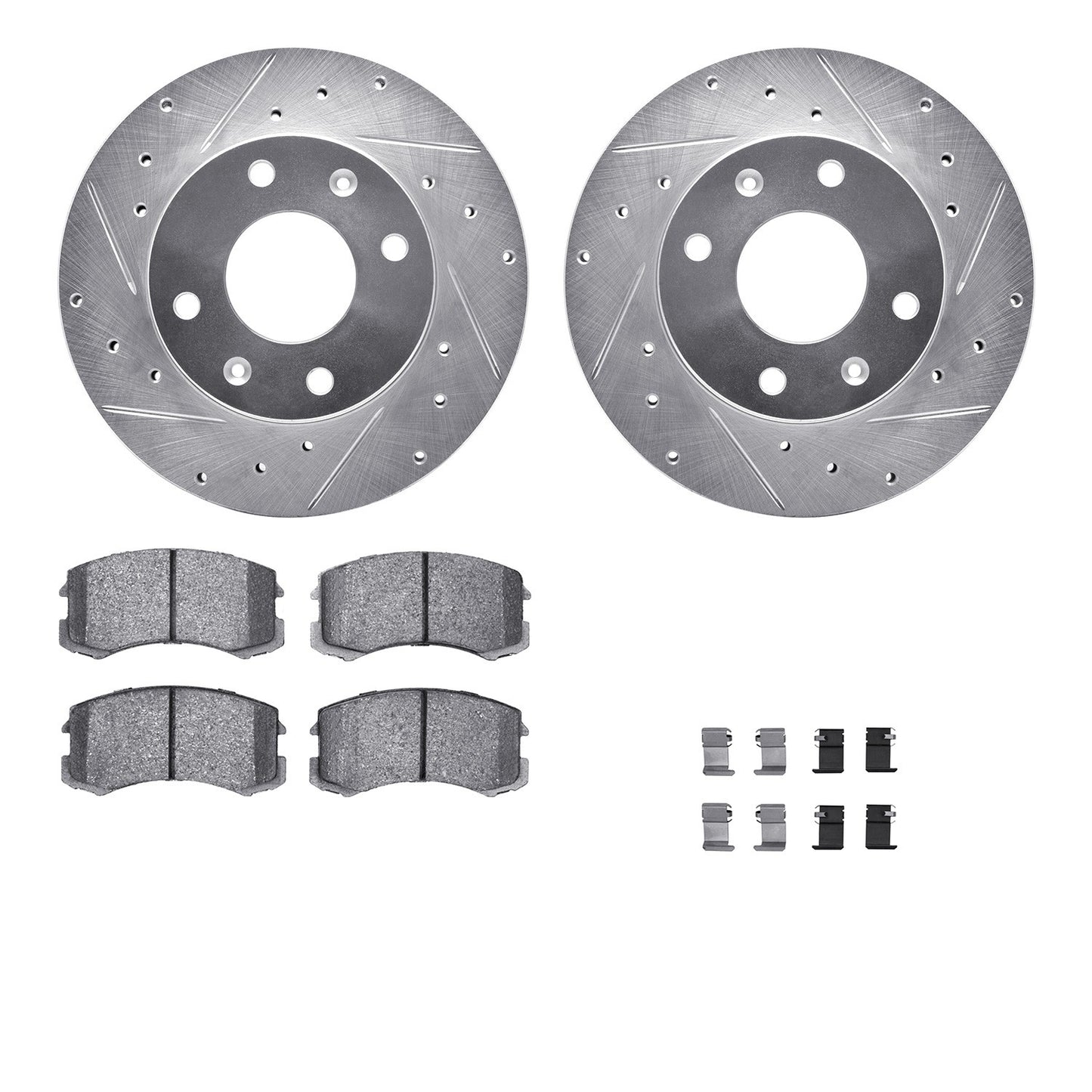 Dynamic Friction Company Disc Brake Kit 7512-72038