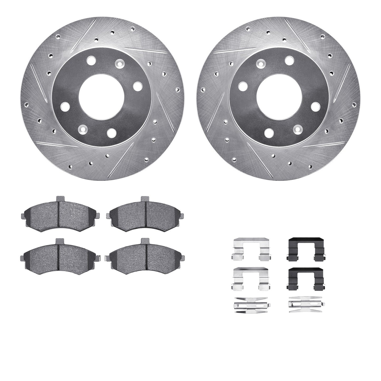 Dynamic Friction Company Disc Brake Kit 7512-72039