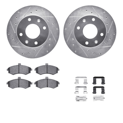 Dynamic Friction Company Disc Brake Kit 7512-72039