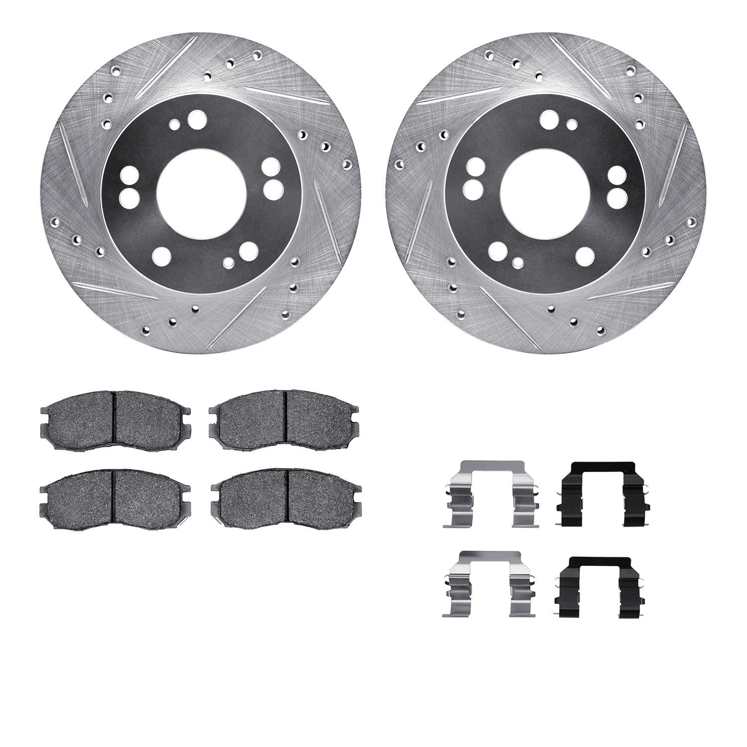 Dynamic Friction Company Disc Brake Kit 7512-72040