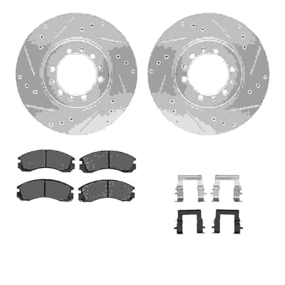Dynamic Friction Company Disc Brake Kit 7512-72046