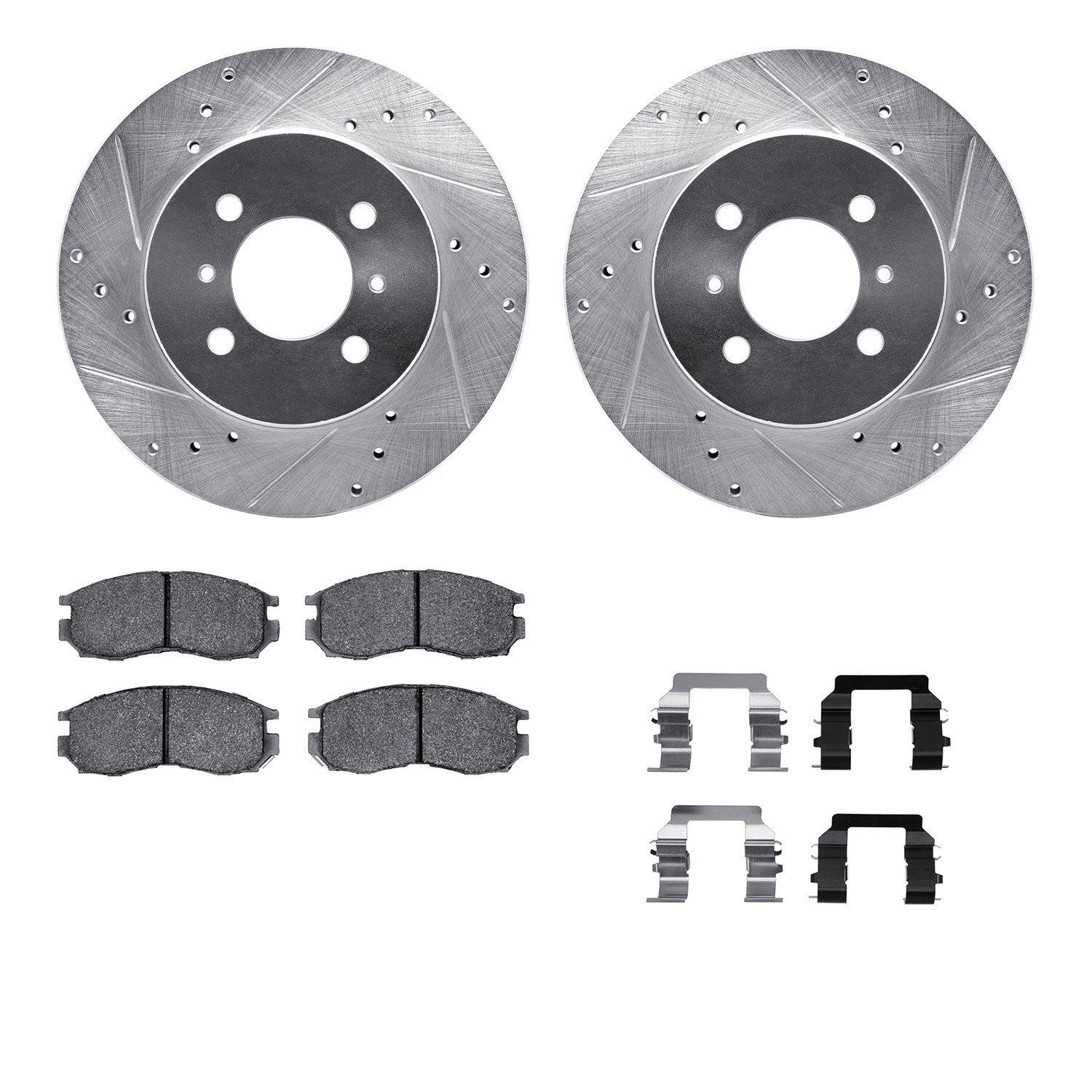 Dynamic Friction Company Disc Brake Kit 7512-72054