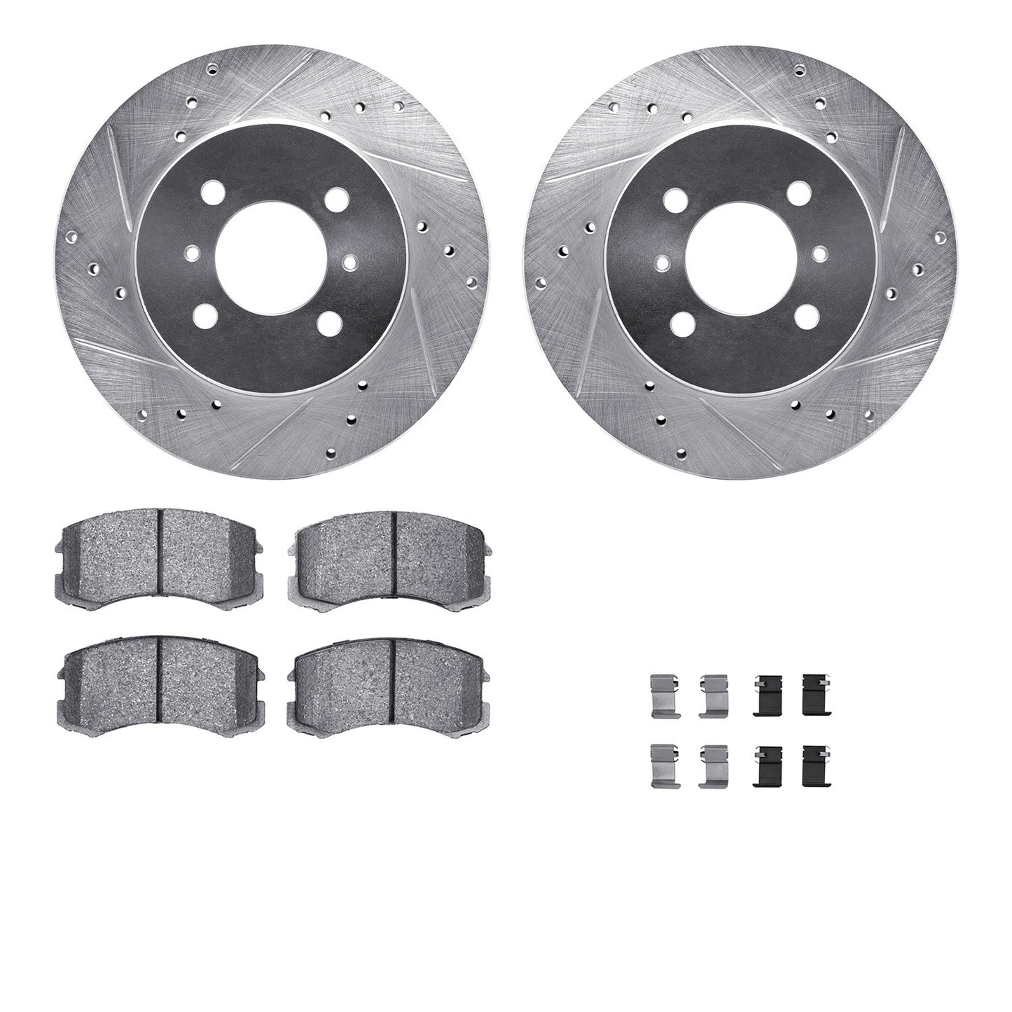Dynamic Friction Company Disc Brake Kit 7512-72055