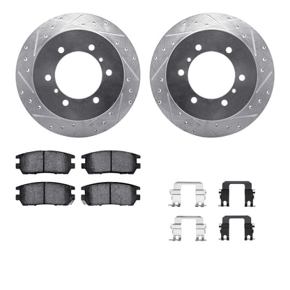 Dynamic Friction Company Disc Brake Kit 7512-72056