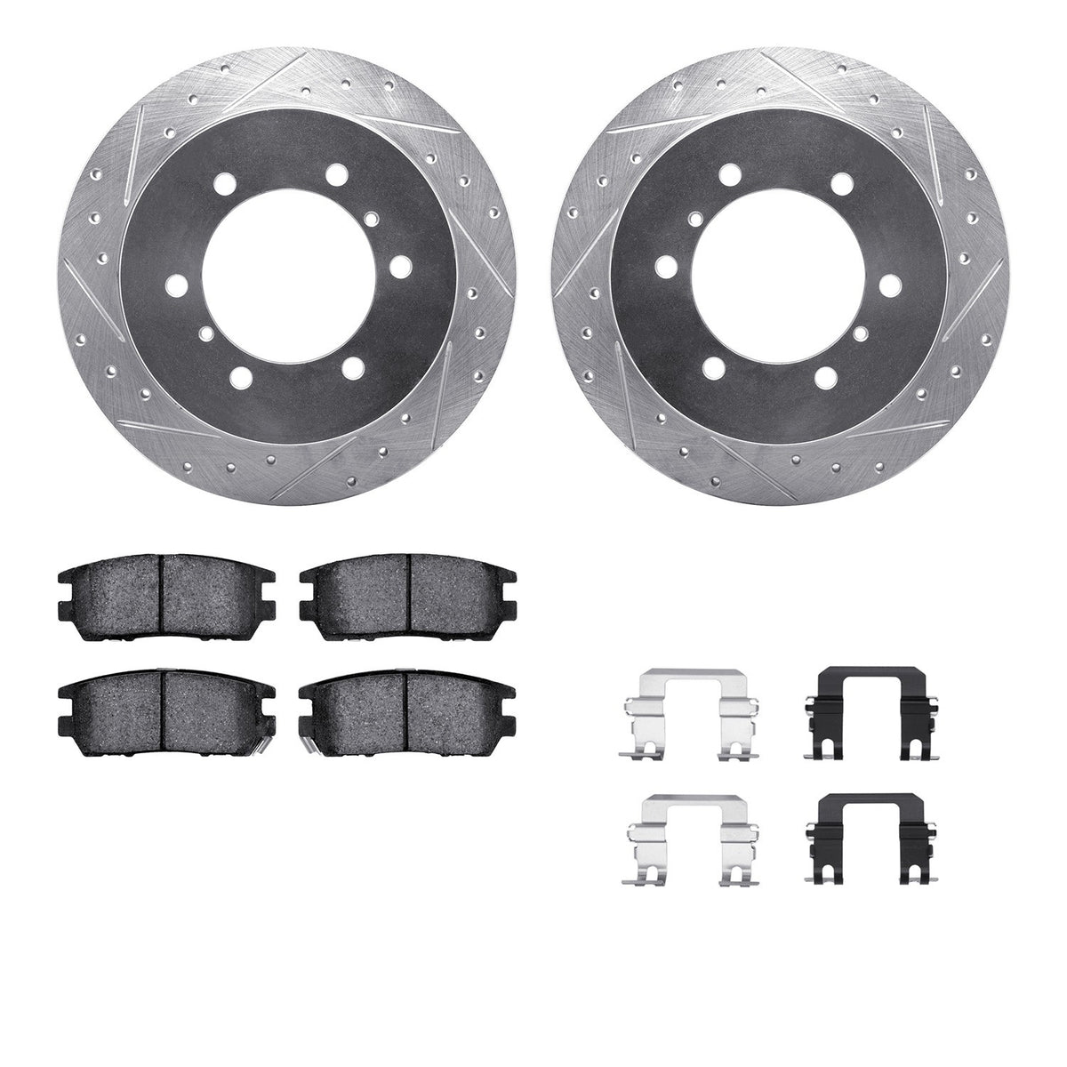 Dynamic Friction Company Disc Brake Kit 7512-72056