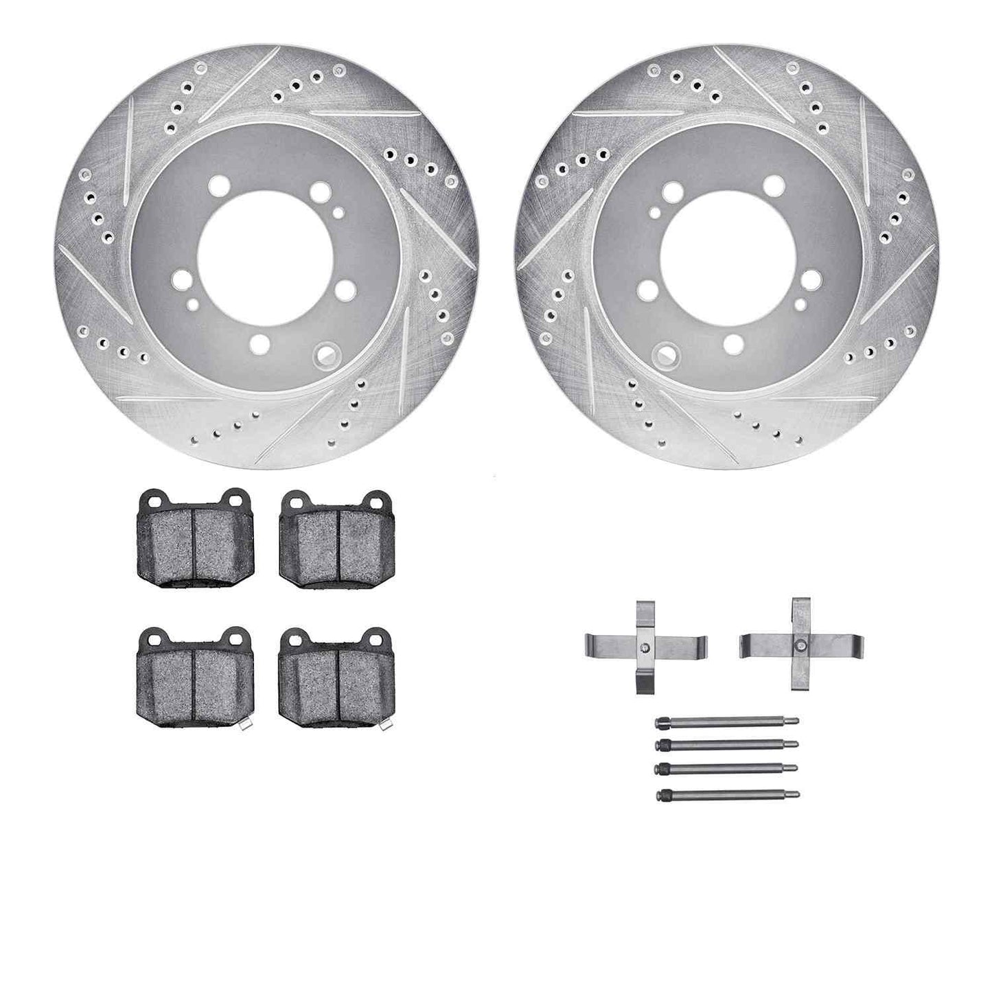 Dynamic Friction Company Disc Brake Kit 7512-72060