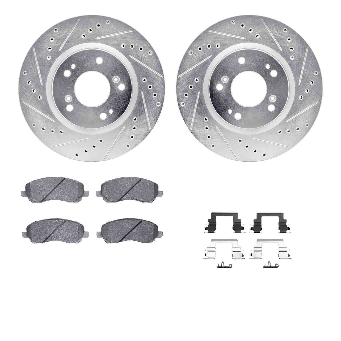 Dynamic Friction Company Disc Brake Kit 7512-72061
