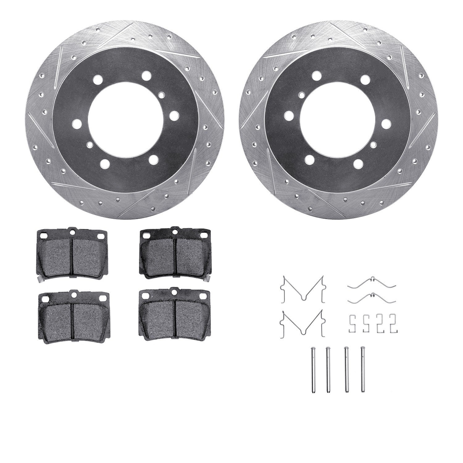 Dynamic Friction Company Disc Brake Kit 7512-72067