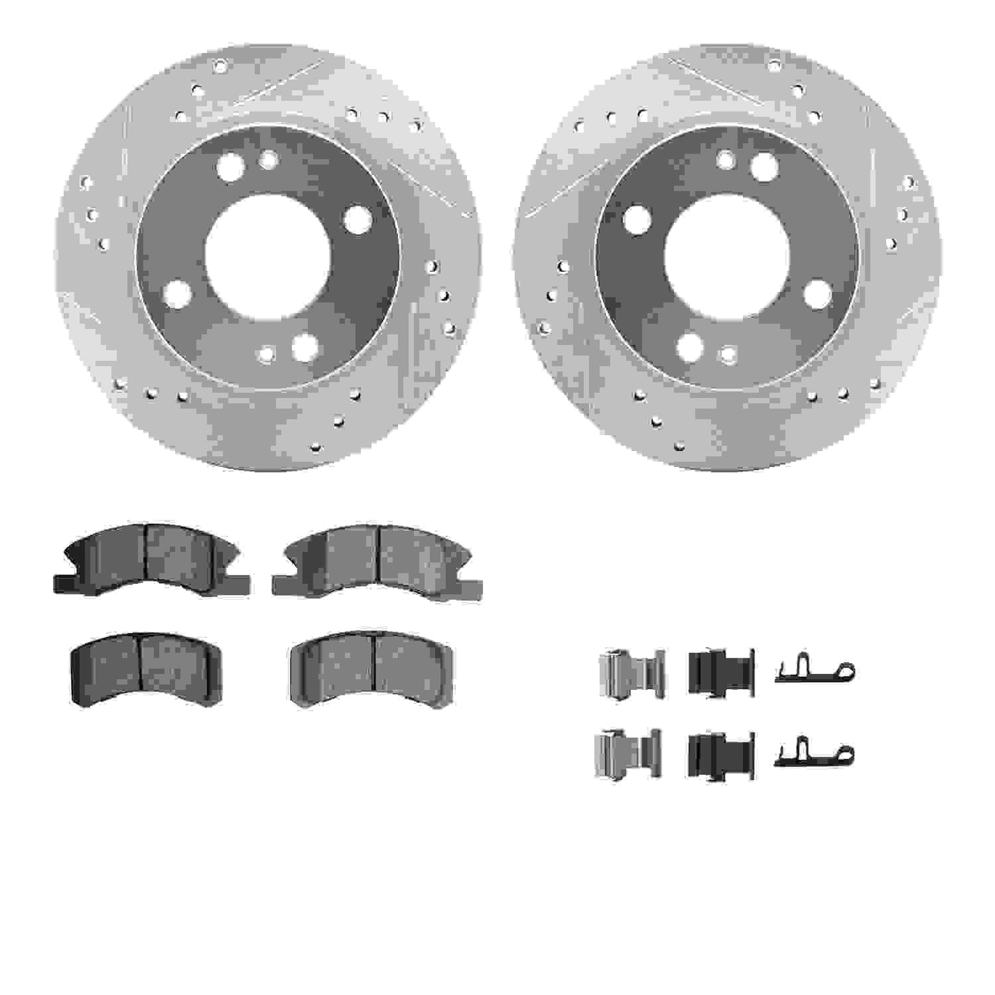 Dynamic Friction Company Disc Brake Kit 7512-72070