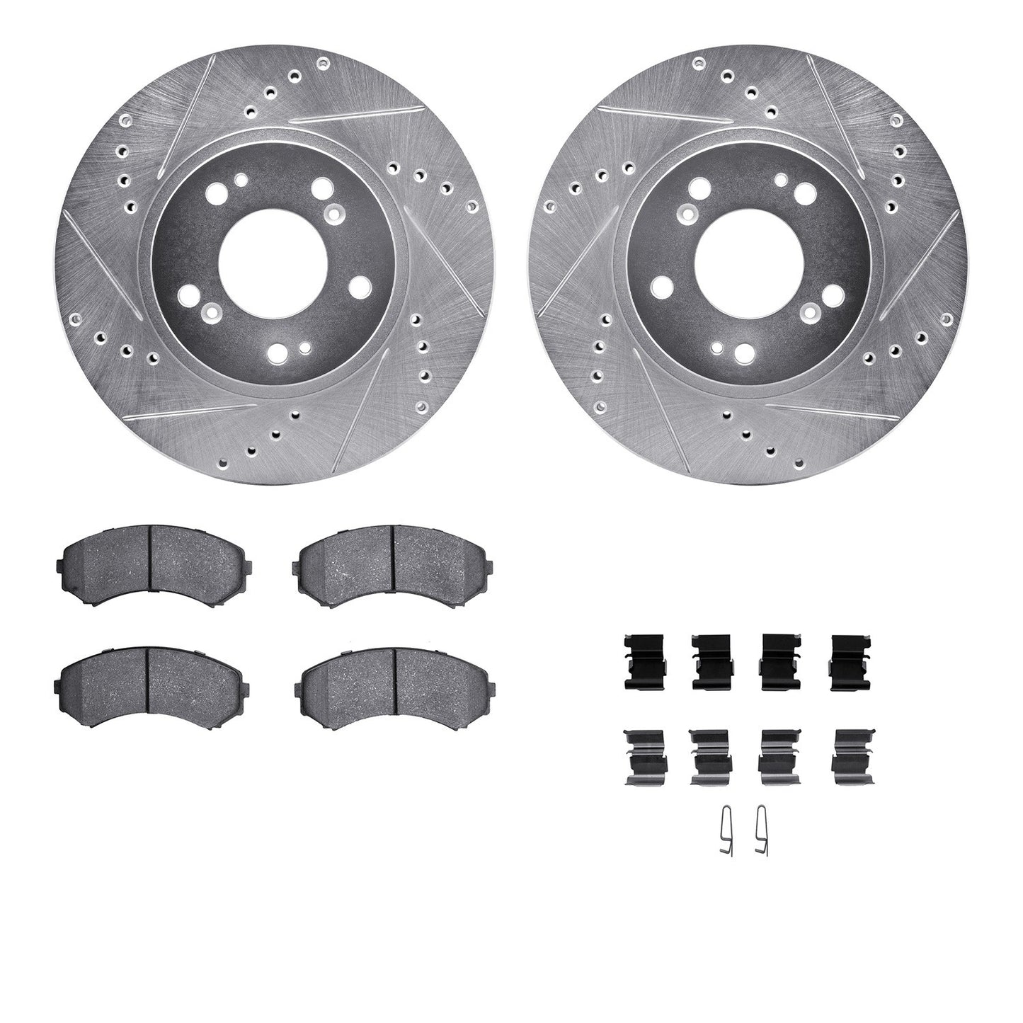 Dynamic Friction Company Disc Brake Kit 7512-72072