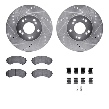 Dynamic Friction Company Disc Brake Kit 7512-72072
