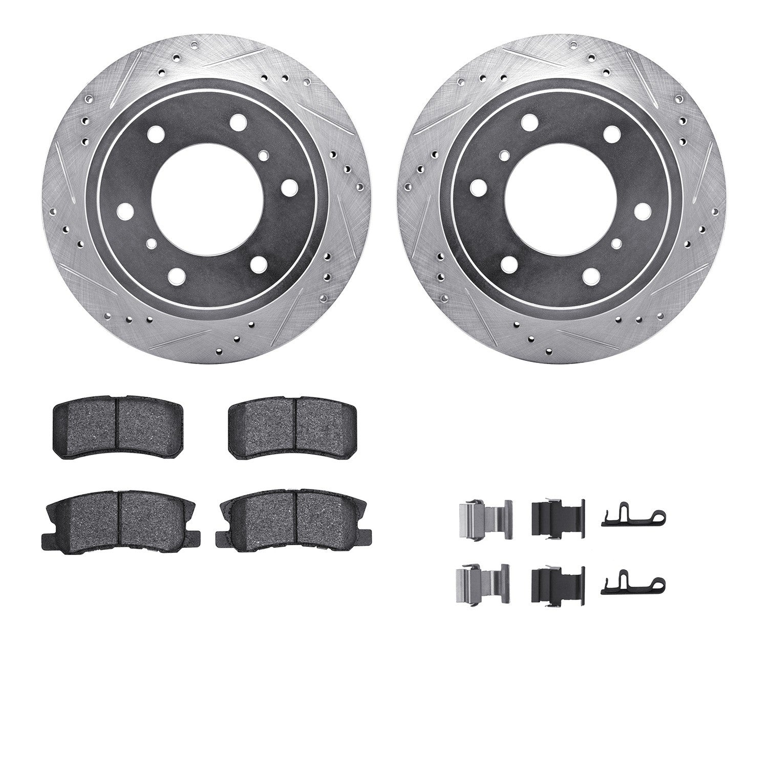 Dynamic Friction Company Disc Brake Kit 7512-72073