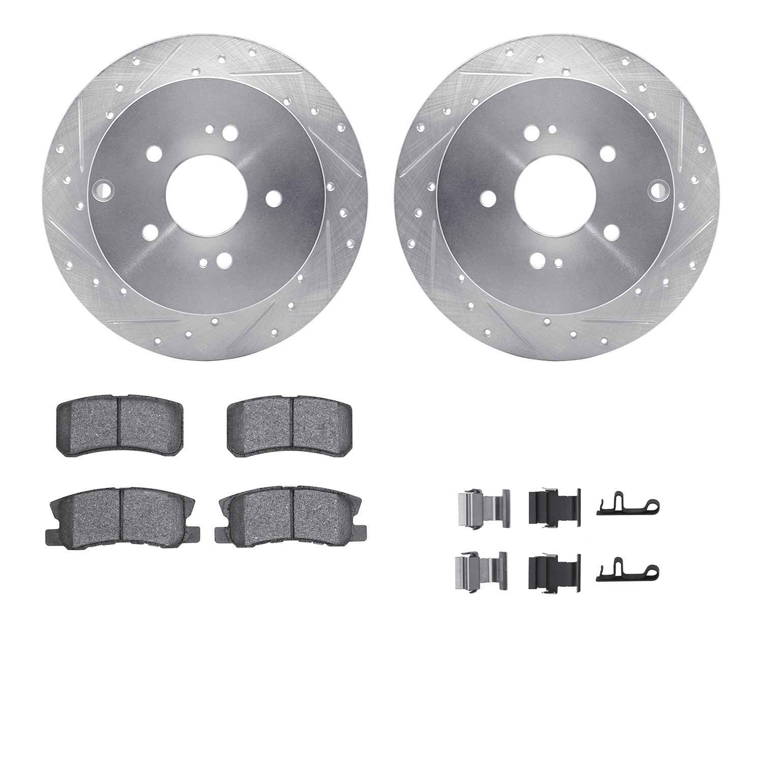 Dynamic Friction Company Disc Brake Kit 7512-72074