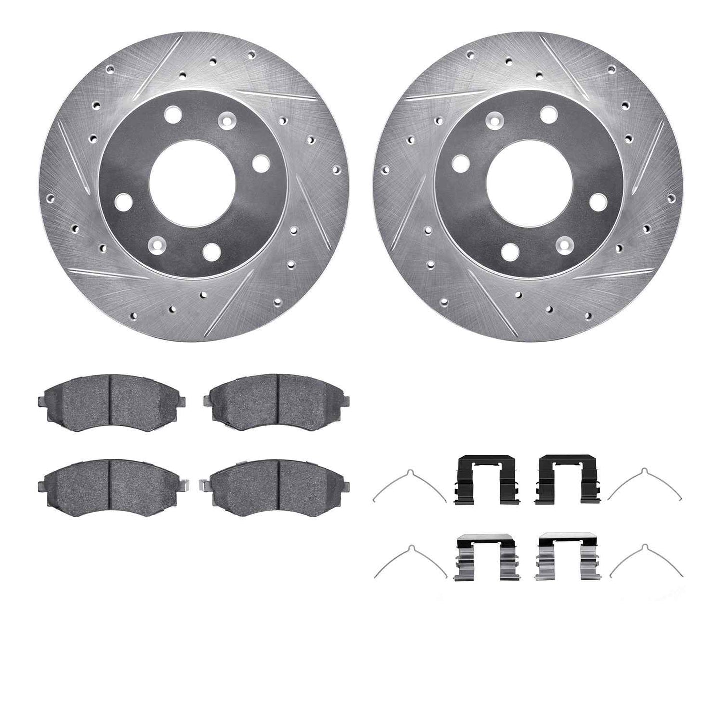 Dynamic Friction Company Disc Brake Kit 7512-72085
