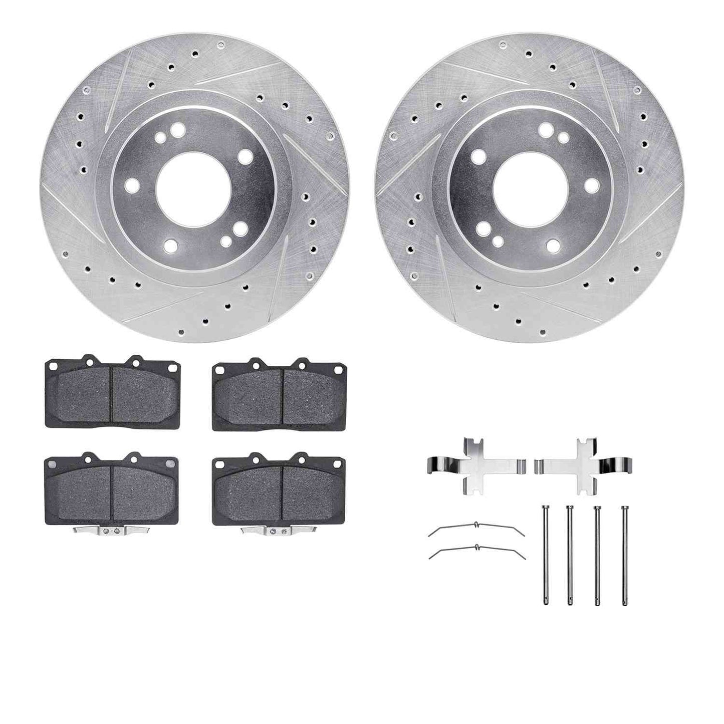 Dynamic Friction Company Disc Brake Kit 7512-72086