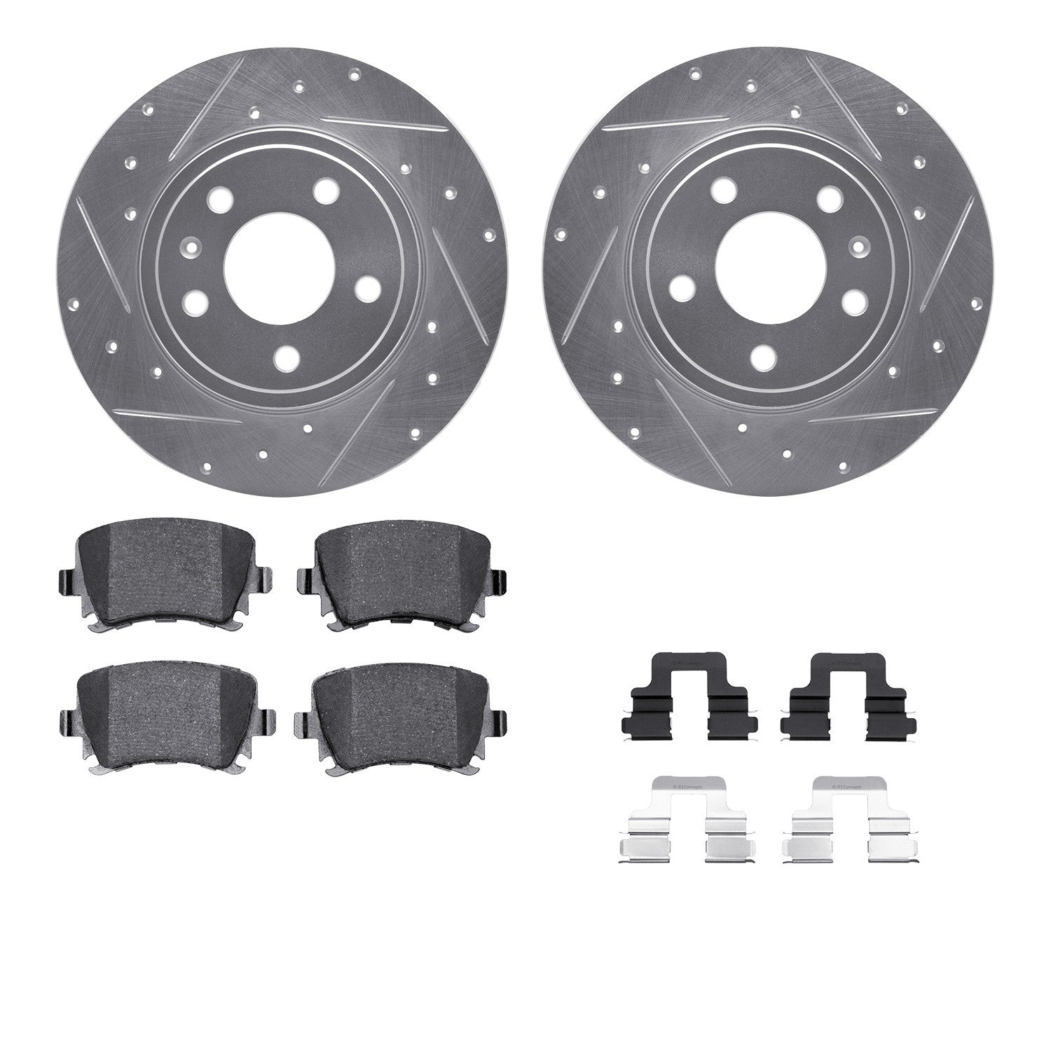 Dynamic Friction Company Disc Brake Kit 7512-73042