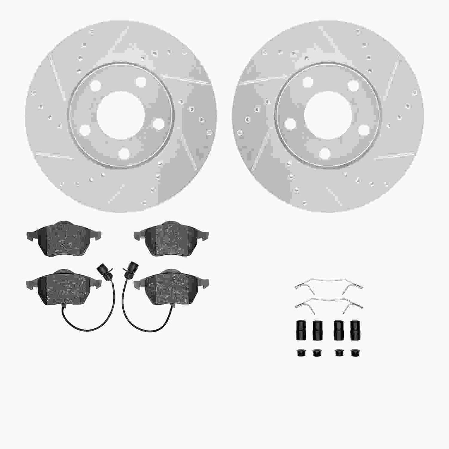 Dynamic Friction Company Disc Brake Kit 7512-73047