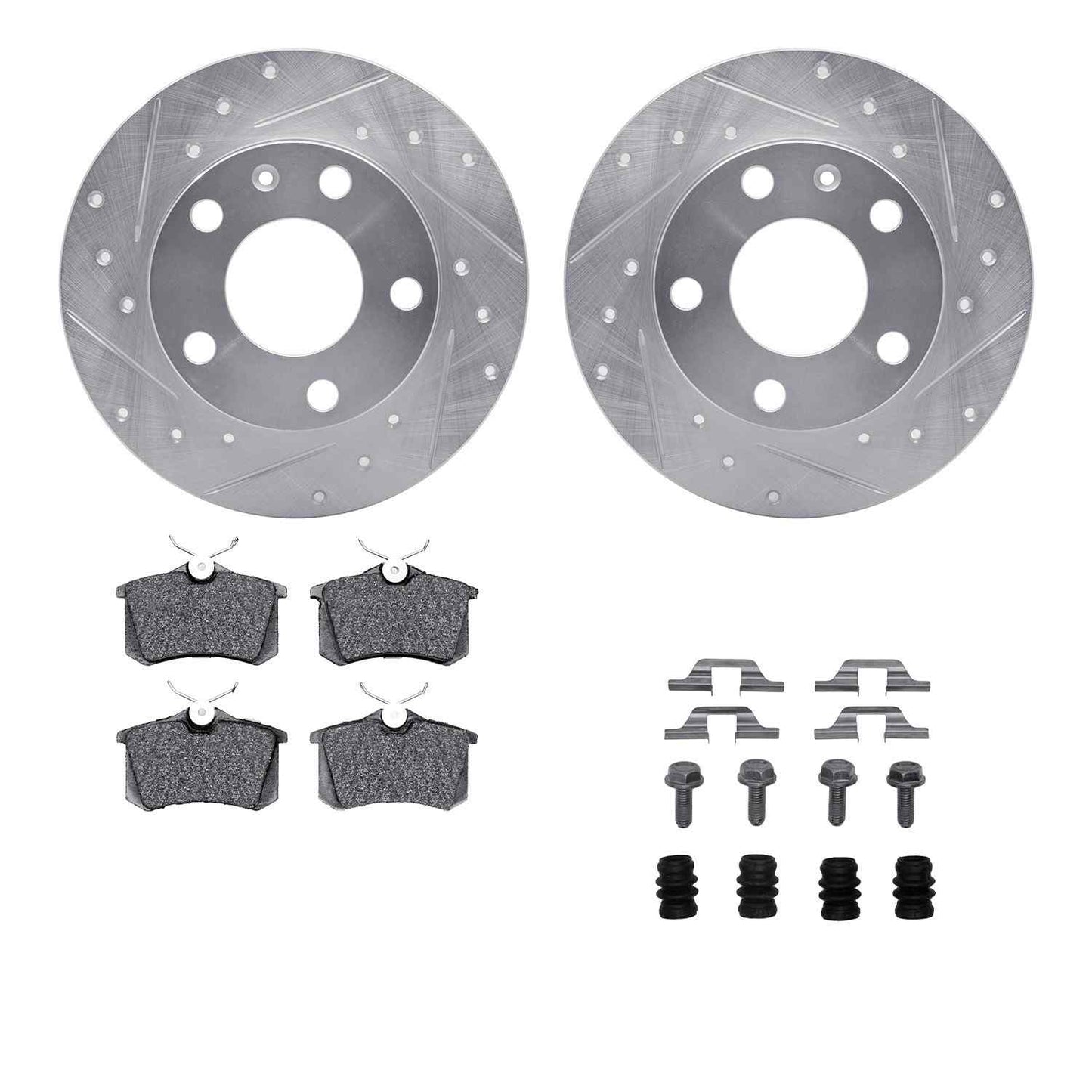 Dynamic Friction Company Disc Brake Kit 7512-73052