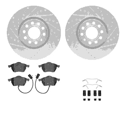Dynamic Friction Company Disc Brake Kit 7512-73054