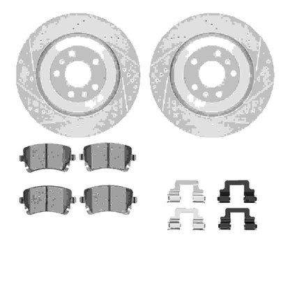 Dynamic Friction Company Disc Brake Kit 7512-73058