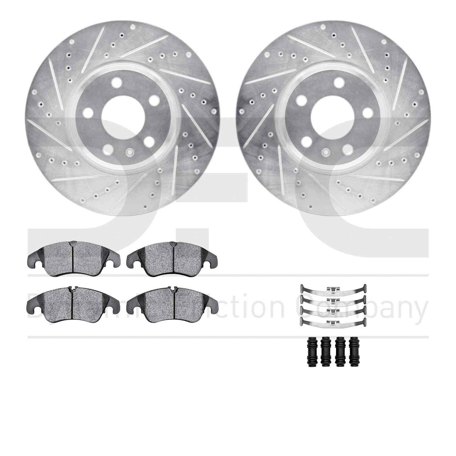 Dynamic Friction Company Disc Brake Kit 7512-73065