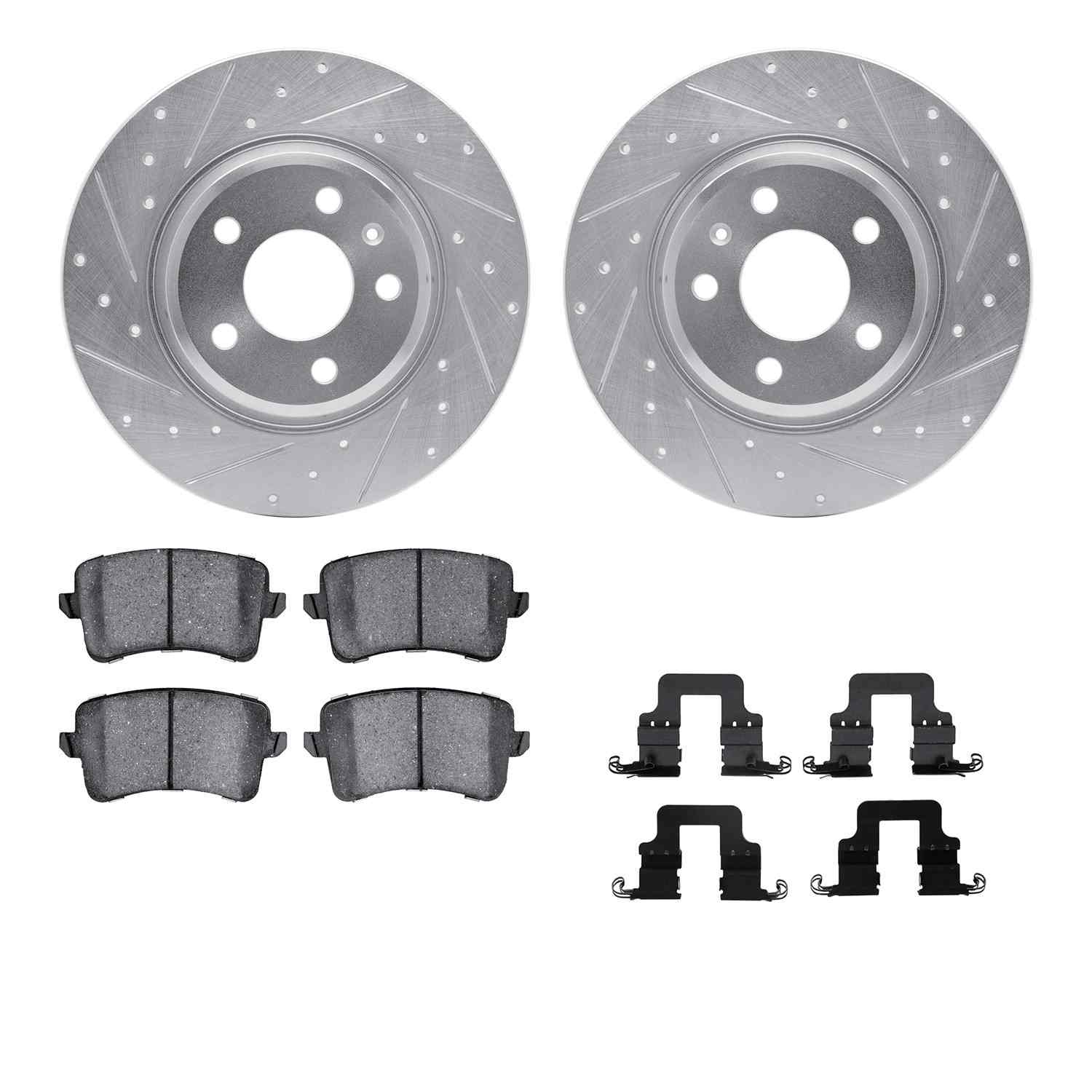 Dynamic Friction Company Disc Brake Kit 7512-73069