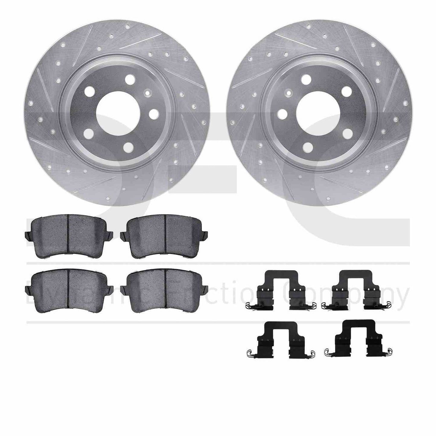 Dynamic Friction Company Disc Brake Kit 7512-73075