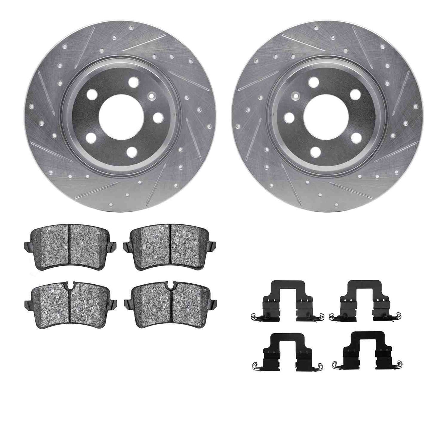 Dynamic Friction Company Disc Brake Kit 7512-73076