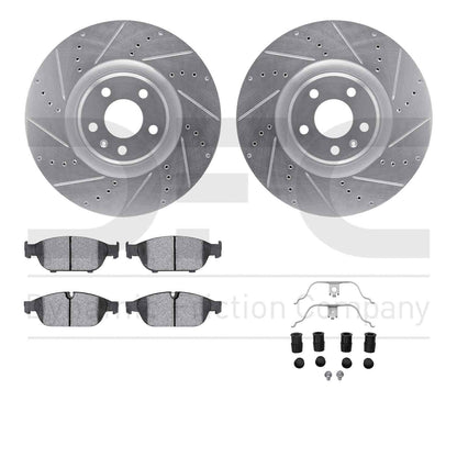 Dynamic Friction Company Disc Brake Kit 7512-73085