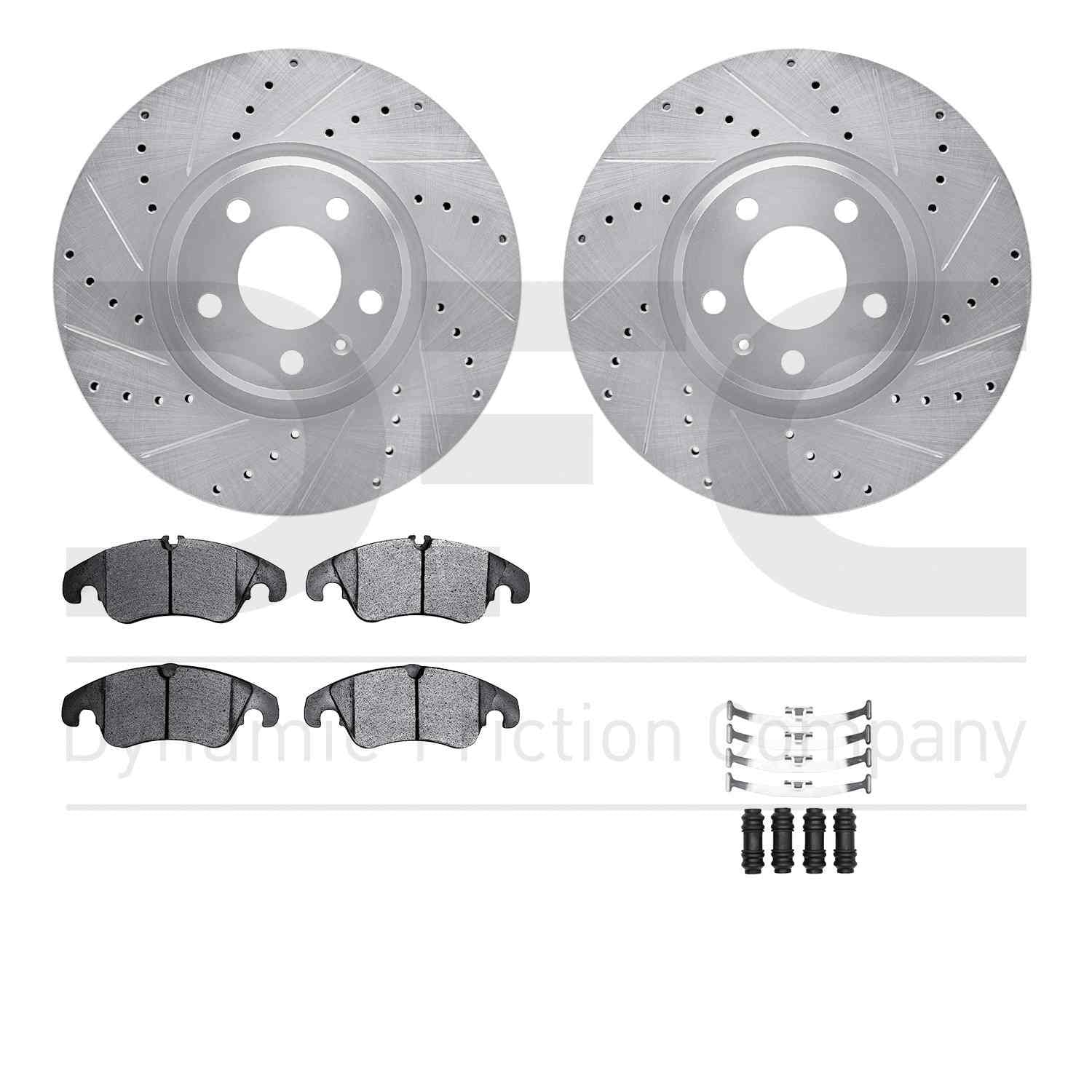 Dynamic Friction Company Disc Brake Kit 7512-73086