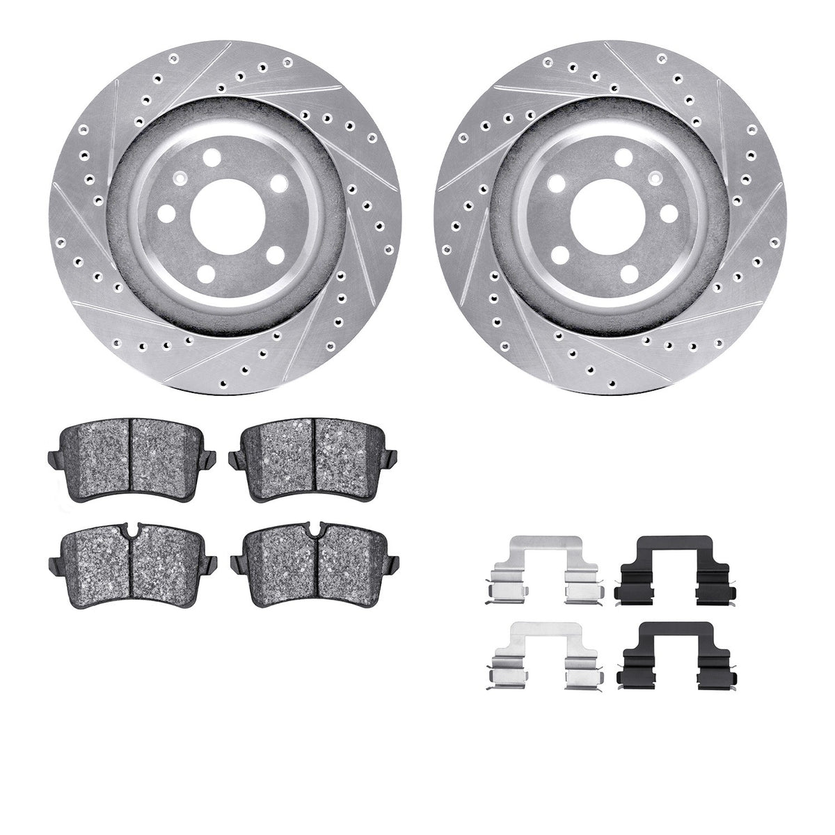 Dynamic Friction Company Disc Brake Kit 7512-73090