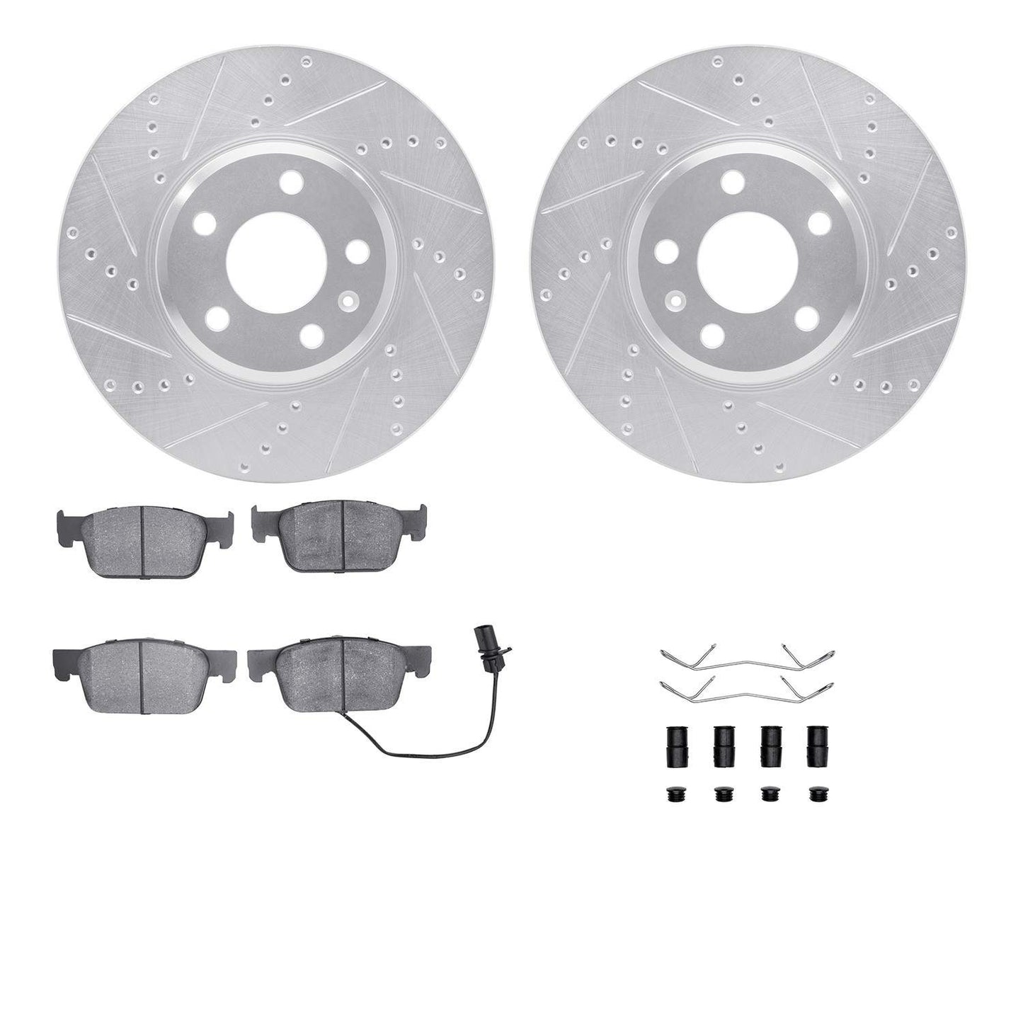 Dynamic Friction Company Disc Brake Kit 7512-73101