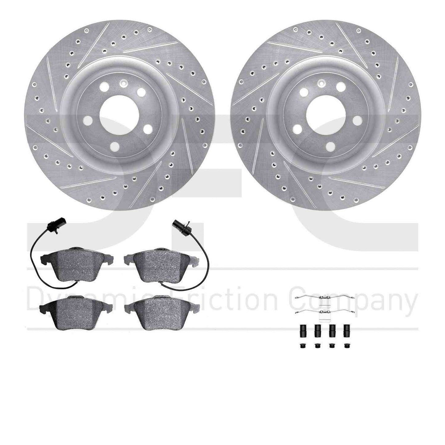 Dynamic Friction Company Disc Brake Kit 7512-73211