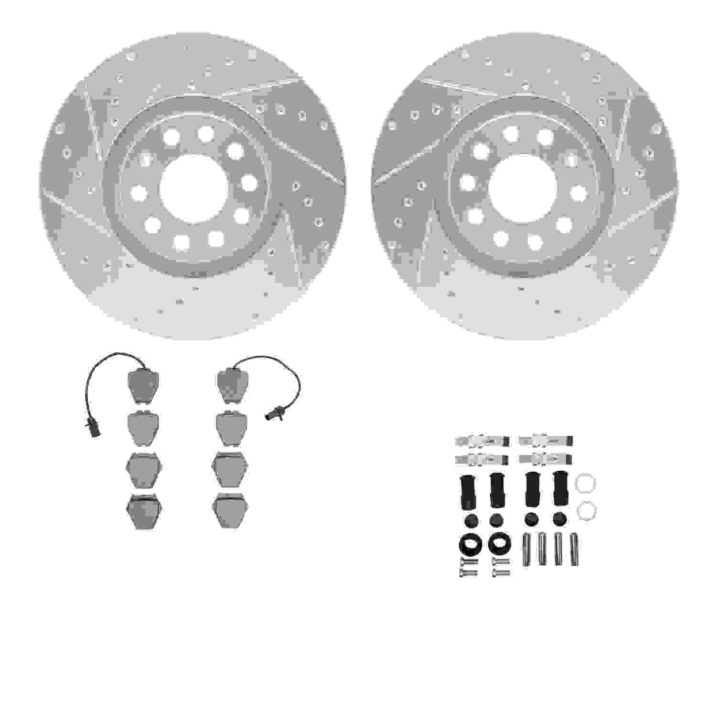 Dynamic Friction Company Disc Brake Kit 7512-73231