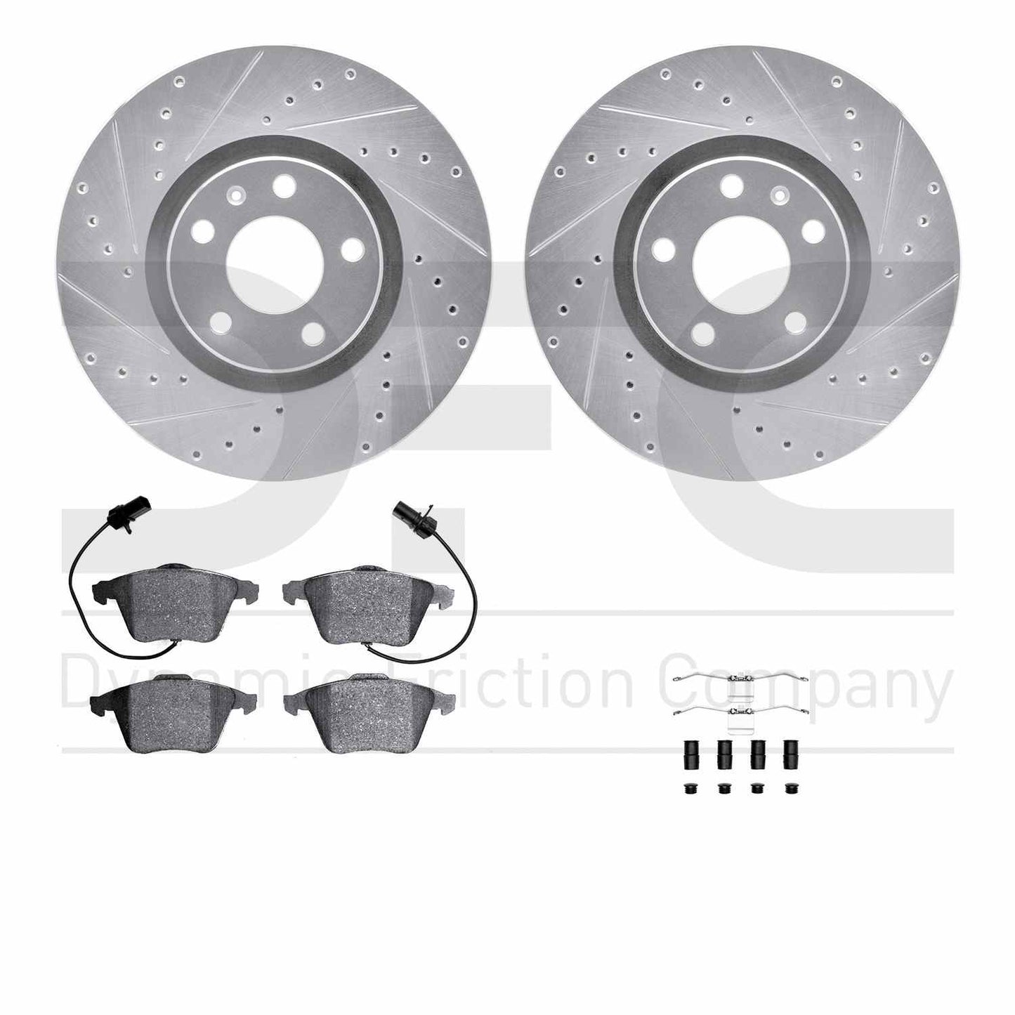 Dynamic Friction Company Disc Brake Kit 7512-73298