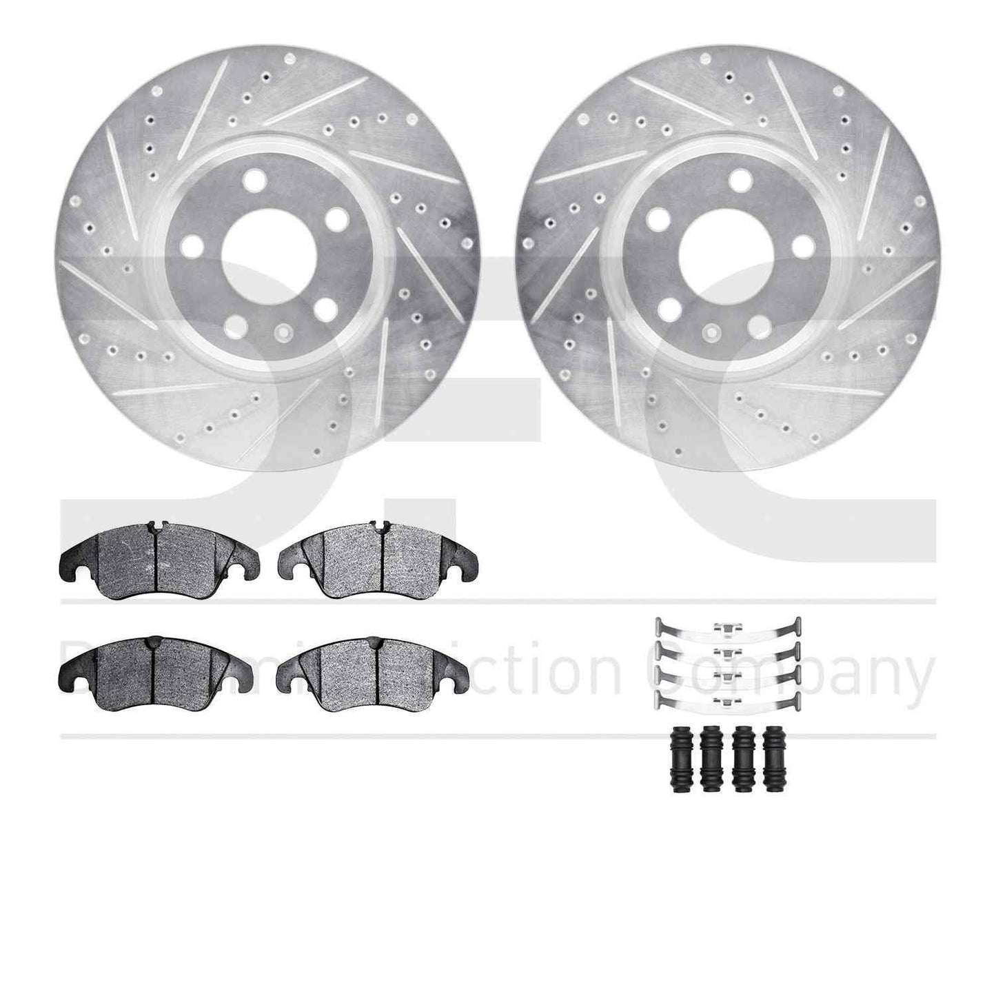 Dynamic Friction Company Disc Brake Kit 7512-73326