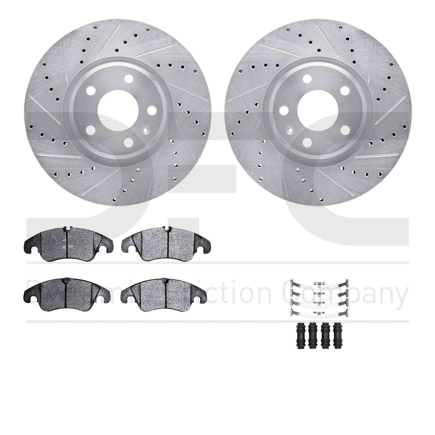 Dynamic Friction Company Disc Brake Kit 7512-73374