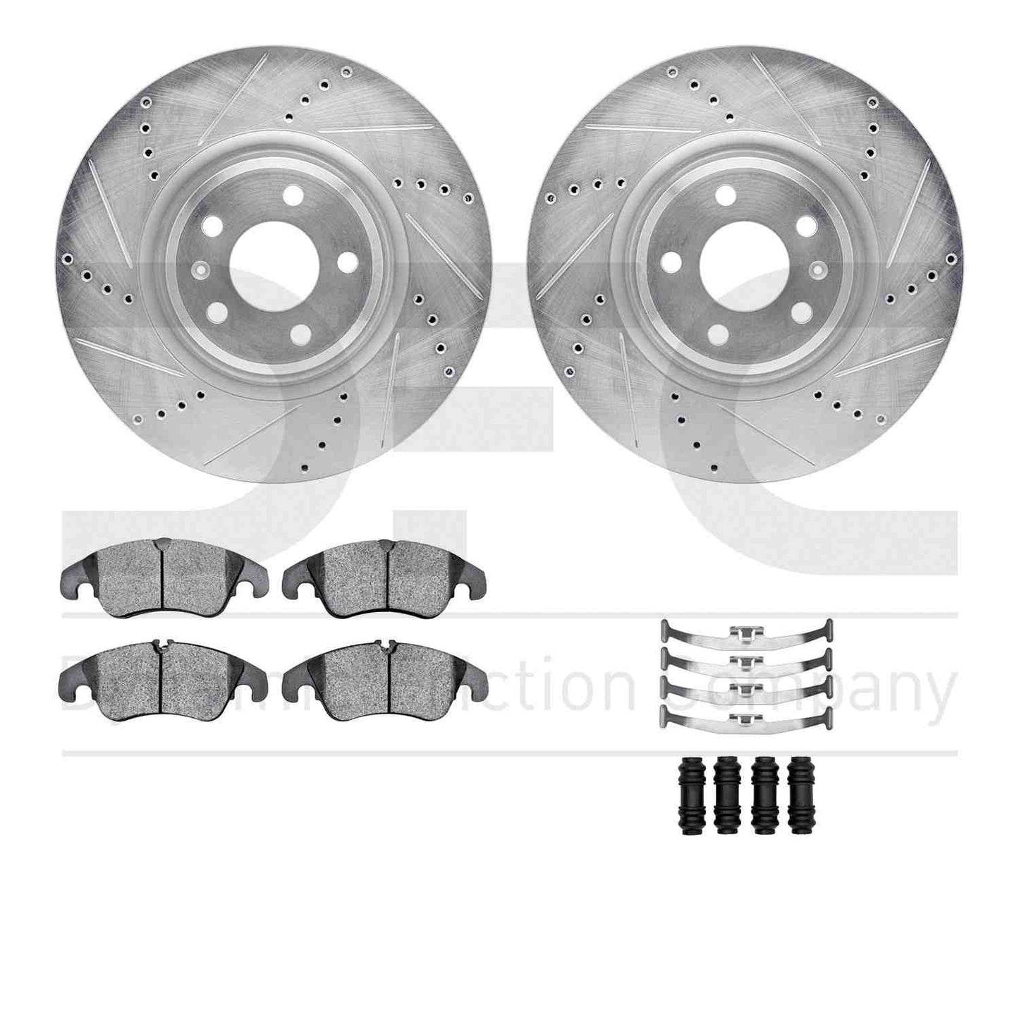Dynamic Friction Company Disc Brake Kit 7512-73407