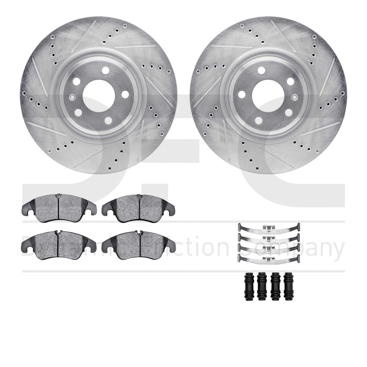 Dynamic Friction Company Disc Brake Kit 7512-73407