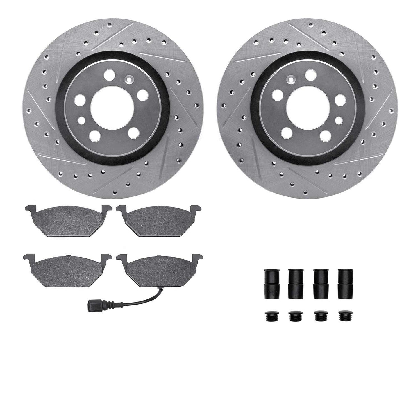 Dynamic Friction Company Disc Brake Kit 7512-74027