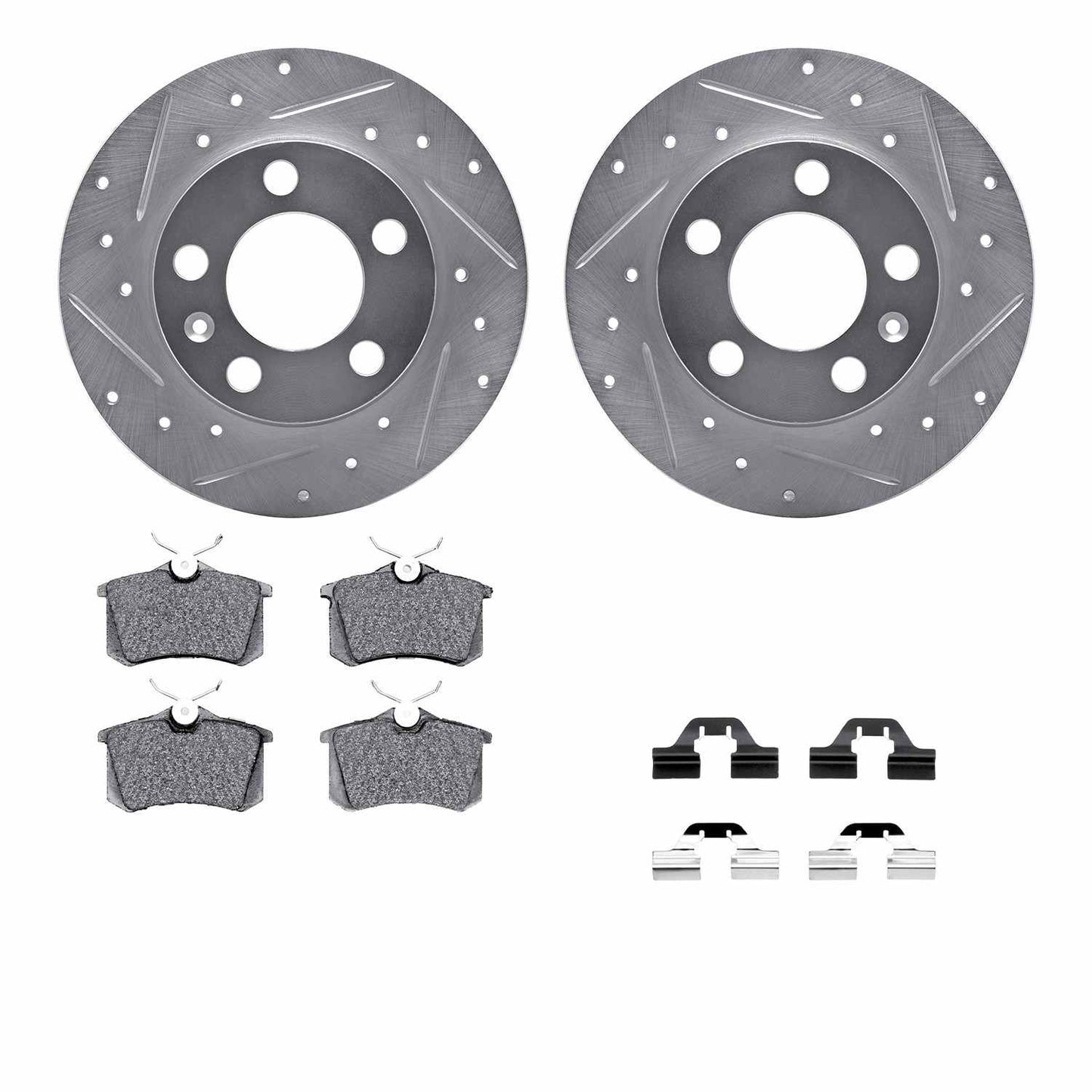 Dynamic Friction Company Disc Brake Kit 7512-74034